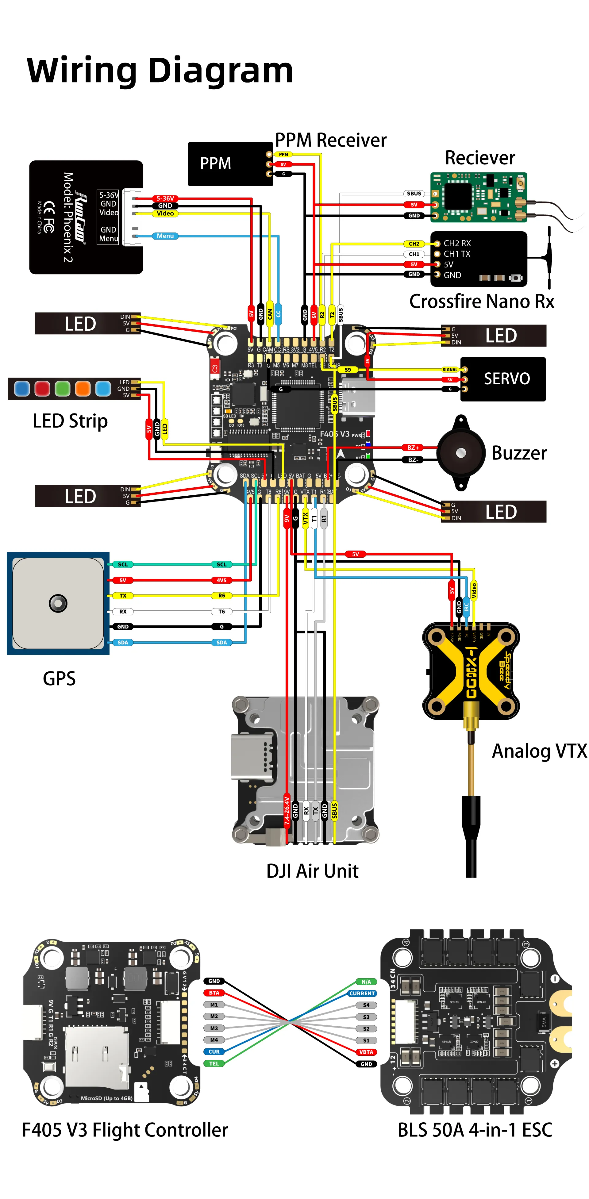 Pilha FPV Flytower F405 V3 50A 1(11).webp